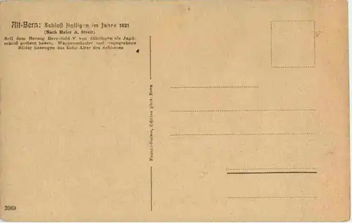 Bern - Schloss Holligen 1621 -166044