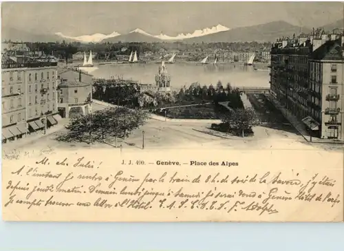 Geneve - Place des Alpes -162854