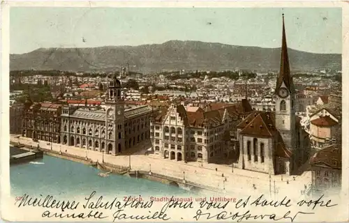 Zürich - Stadthausquai -166034