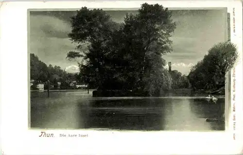 Thun - Die Aare Insel -165228