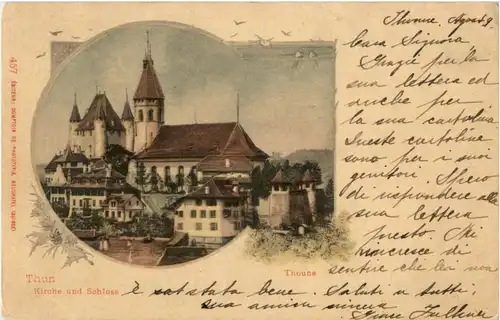 Thun - Kirche und Schloss -165232