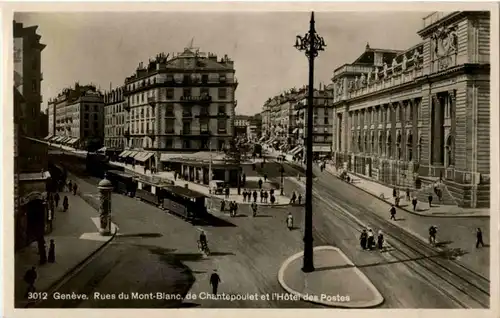 Geneve - Rues du Mont Blanc -165316