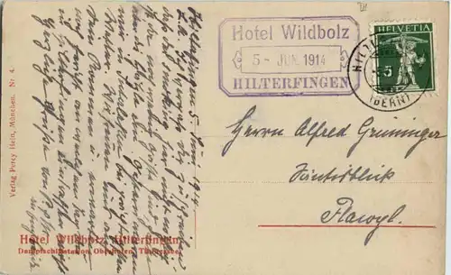 Hilterfingen - Hotel Wildbolz -165470