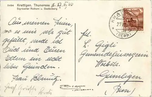 Krattigen - Thunersee -165428