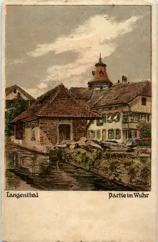 Langenthal - Partie im Wuhr -165494