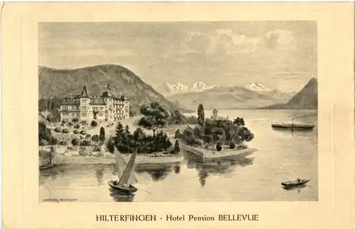 Hilterfingen - Hotel Pension Bellevue -165214