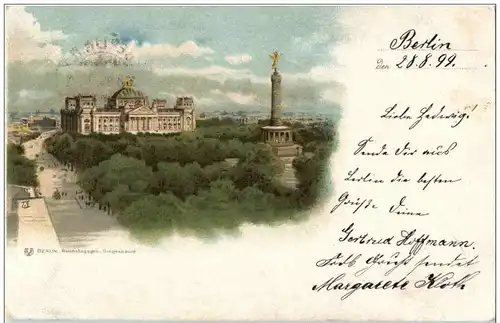 Berlin Reichstag - Litho -125830