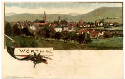 Wörth - Litho -125890