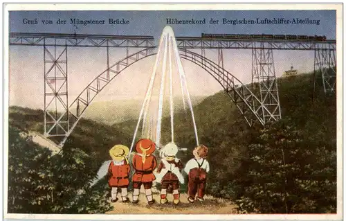 Gruss von der Müngstener Brücke -125944