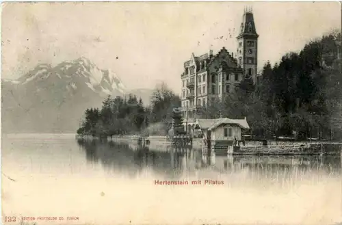 Hertenstein mit Pilatus -165752