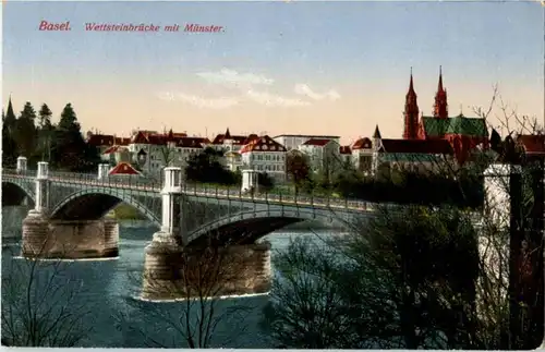 Basel - Wettsteinbrücke -166712