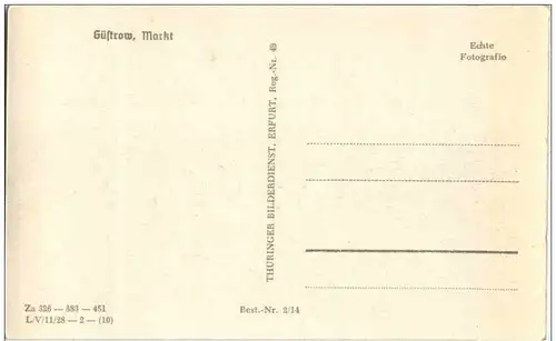 Güstrow - Markt -126108