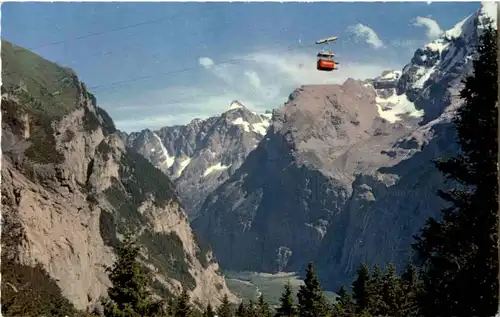 Luftseilbahn Kandersteg - Stock -166882