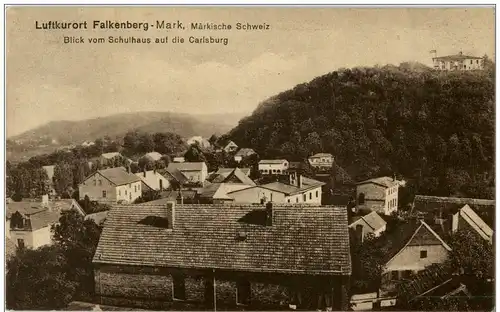 Falkenberg - Blick vom Schulhaus -126314