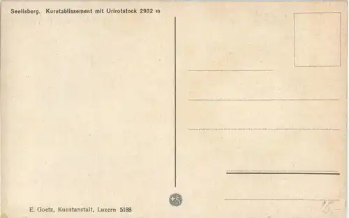 Seelisberg - Kuretablissement -165758