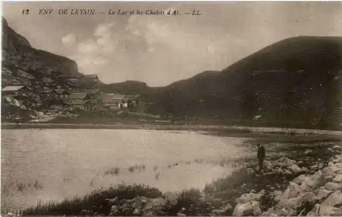Leysin - Le Lac et les Chalets -165868
