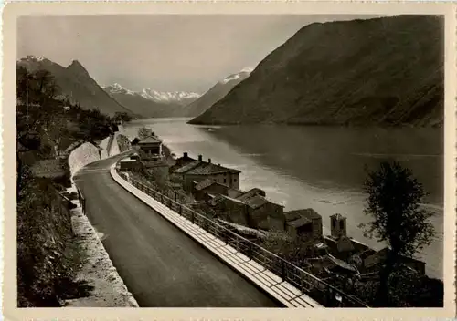 Gandria e la nuova strada -166320