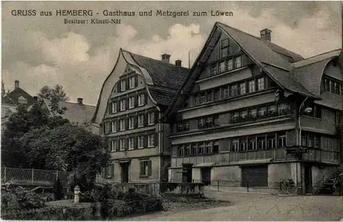 Gruss aus Hemberg - Gasthaus zum Löwen -164488