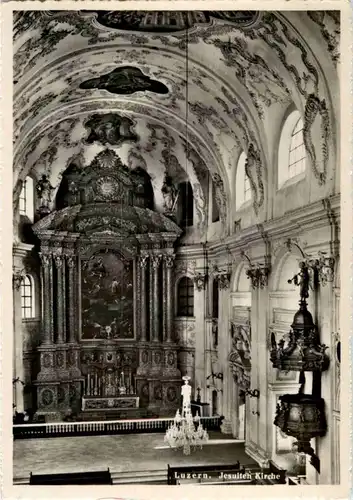 Luzern - Jesuiten Kirche -166382