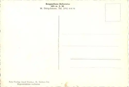 Berggasthaus Bollenwies am Fählensee -166488