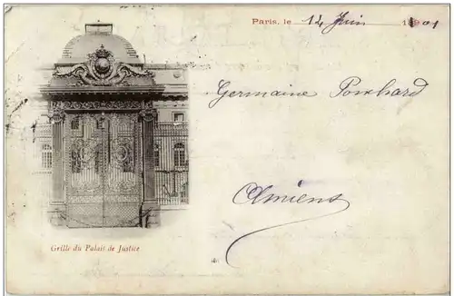 Paris - Grille du Palais de Justice -126844