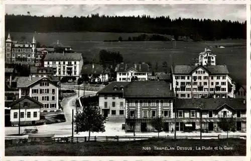 Tramelan Dessus - La Poste et la Gare -168196