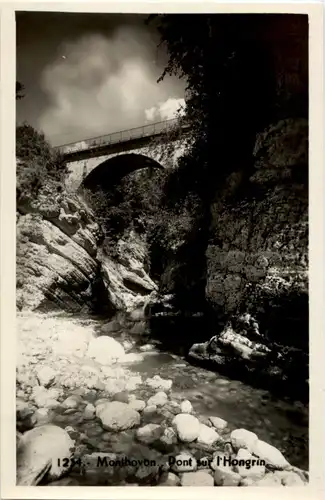 Montbovon - Pont sur l Hongrin -164900