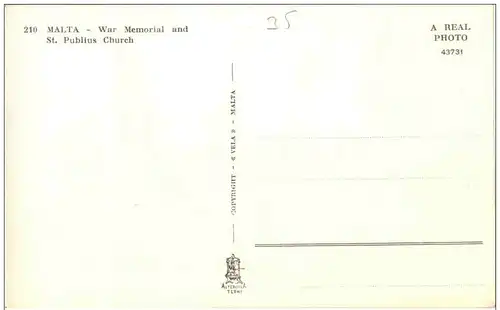 Malta - War Memorial -127176