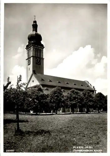 Flawil - Protestantische Kirche -167798