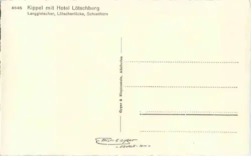 Kippel mit Hotel Lötschberg -167108