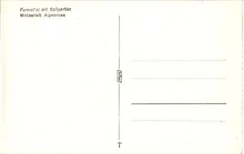 Spillgerten - Wirtschaft Alpenrose -165244