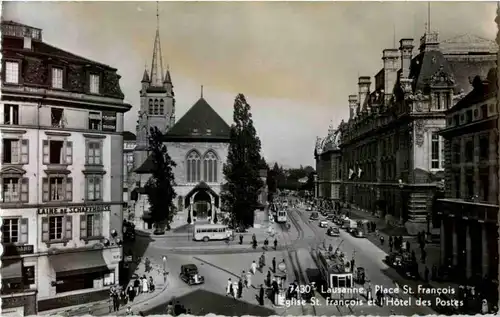 LAusanne - Place St. Francois -168038