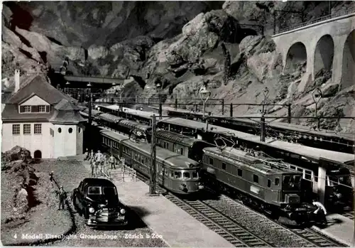 Zürich bei Zoo - Modell Eisenbahn Grossanlage -166646