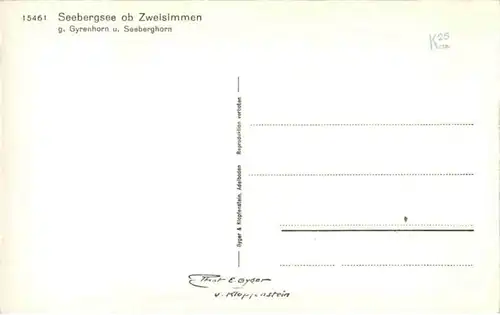 Seebergsee ob Zweisimmen -167354