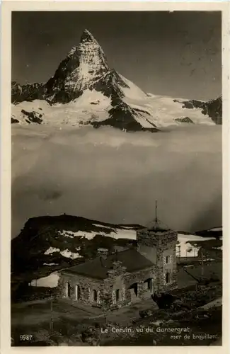 Le Cervin - cu du Gornergrat -168524