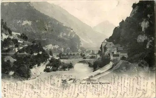 Pont de Saint Maurice -166936