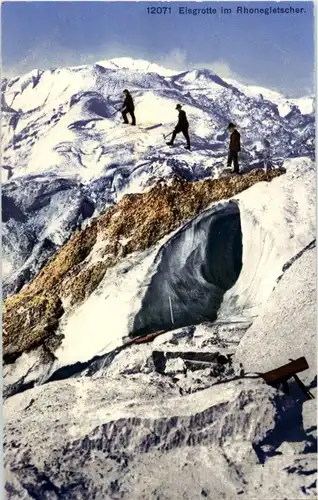 Eisgrotte im Rhonegletscher -166956