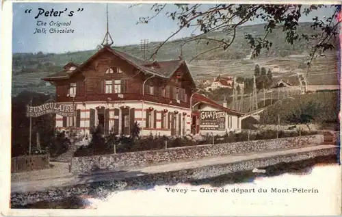 Vevey - Gare de depart du Mont Pelerin -167700