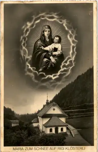 Maria zum Schnee auf Rigi Klösterli -168562