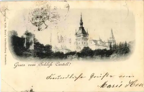 Gruss vom Schloss Castell -169172