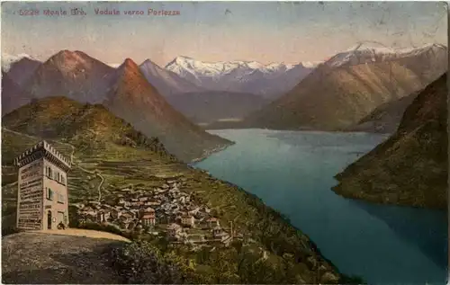 Monte Bre - Veduta verso Porlezza -168028