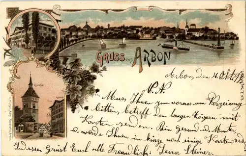 Gruss aus Arbon - Litho -169560