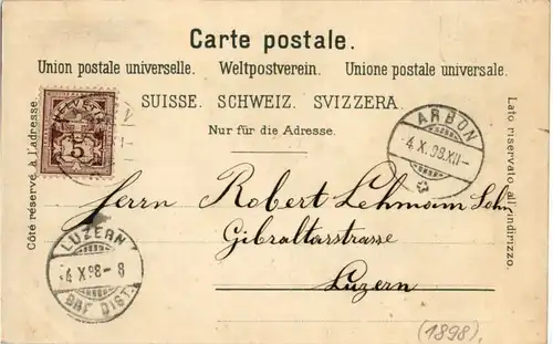 Gruss aus Arbon - Litho -169560