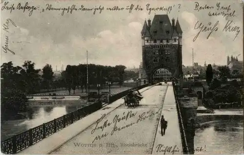 Worms - Rheinbrücke -169782