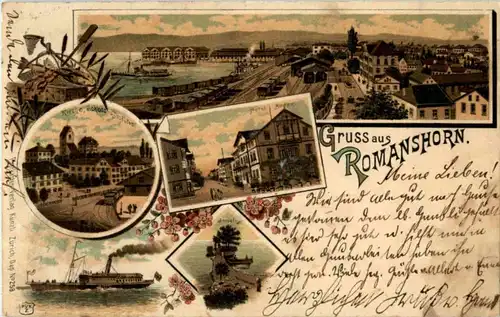 Gruss aus Romanshorn - Litho -169216