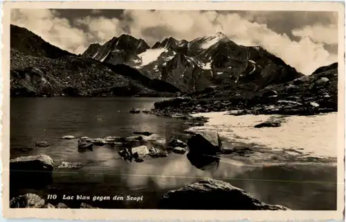 Lac blau gegen den Scopi -168618