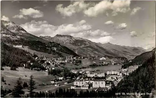 St. Moritz Bad und Dorf -168660