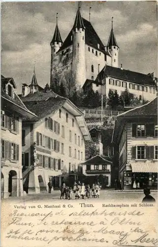 Thun - Rathausplatz -170364