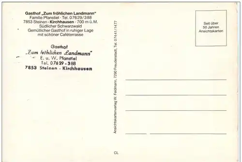 Steinen Kirchhausen - Gasthof Z'um frölichen Landmann -129326