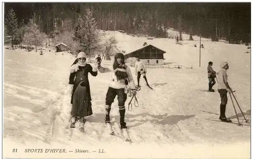 Skifahren Skieurs -129518